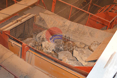 新疆采石厂石料生产线